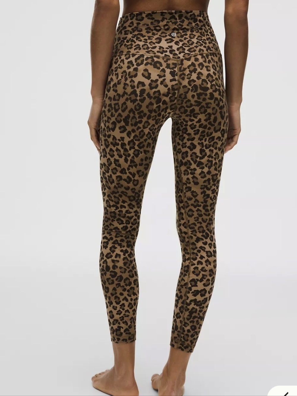 Lululemon Align HR Leggings 28" In True Leopard Multi Size 12, New With Tags - Picture 5 of 10